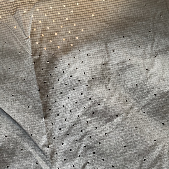 Lululemon 6 vest jacket top running hiking lightweight mesh zip pockets dk green - Picture 8 of 8